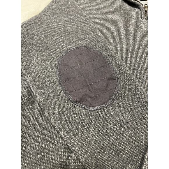 REDHEAD Pullover Sweater with Elbow patches 1/4 Zip--Men's Large - Picture 2 of 11